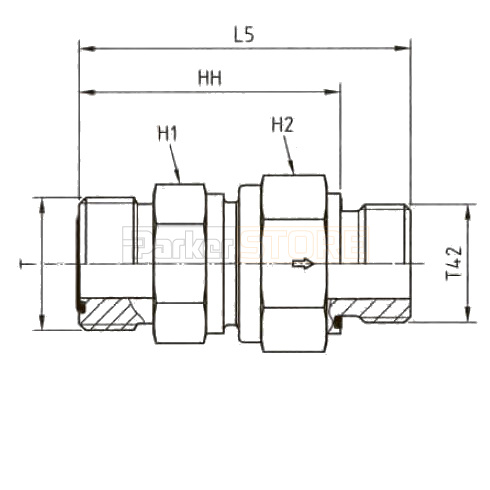 RHZ42EDMLOS Обратный клапан