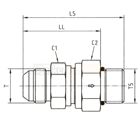 RHZ5OMXS Обратный клапан